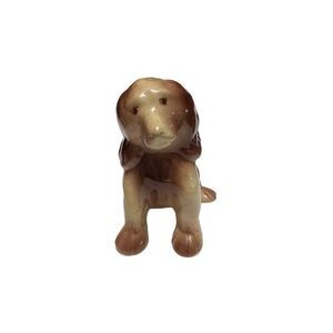 Vintage Cocker Spaniel Porcelain Dog Figurine Puppy